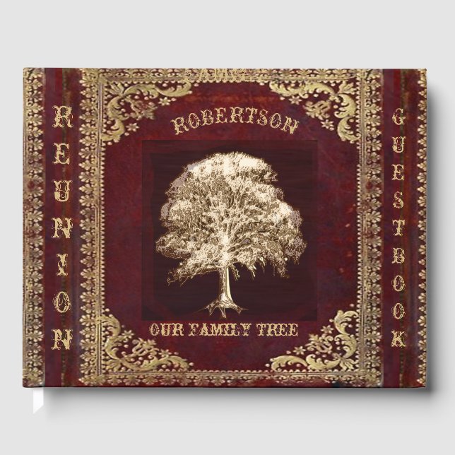 Livro de Convidados da Reunião Familiar (Frente)