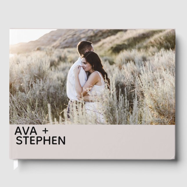 Livro de Convidados de Casamento de Casamento de D (Frente)