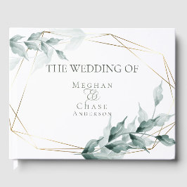 Livro de Convidados de Casamento | Grelha Verde Ci