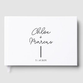 Livro de Convidados de Casamento Personalizado, Co