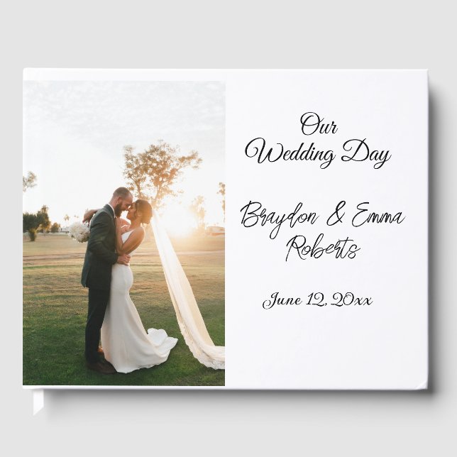 Livro de Convidados de Fotografias (Frente)