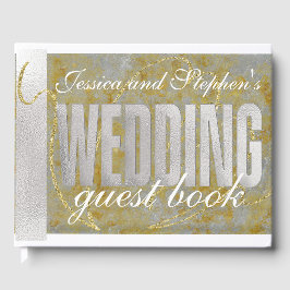 Livro de Convidados de Vinculação de Prata de Casa