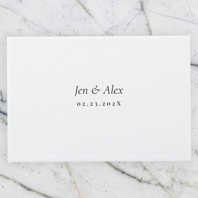 Livro de Convidados do Casamento Moderno (Criador carregado)