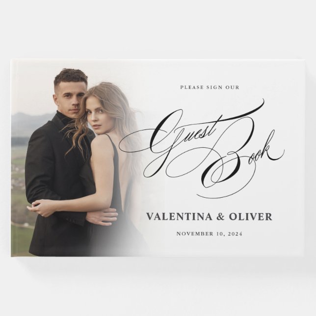 Livro de Convidados do Elegant Wedding (Frente)