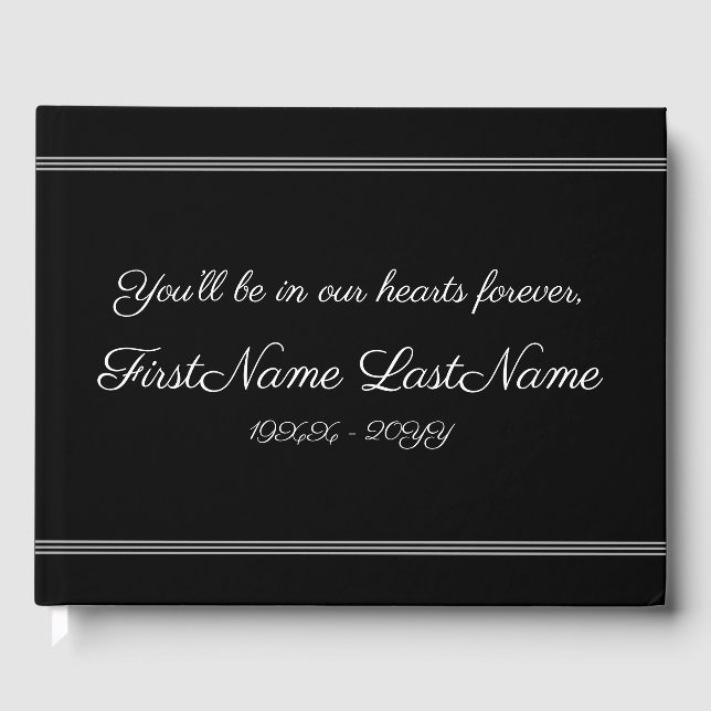 Livro de Convidados do Serviço de Acordares Simple (Frente)