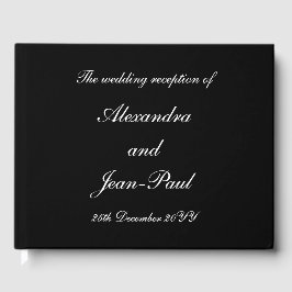 Livro de Convidados Elegante, Personalizado