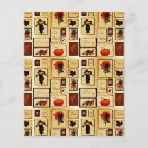 Livro de fundo da coleção de outono