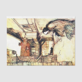 Livro de Histórias - Vintage - Papel Tecido de Dec