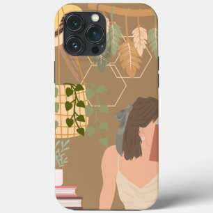 Livro de Leitura de Mulher Estética Castanha