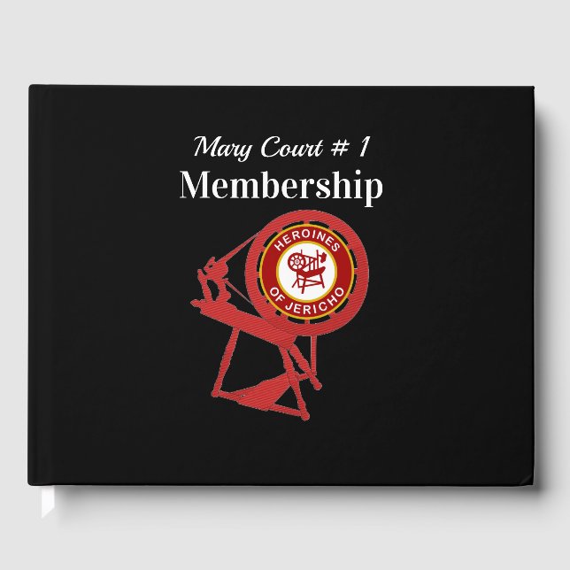 Livro de Membros do HJO (Frente)