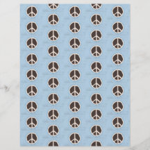 Livro de Papéis para Sinais de Paz de Chocolate