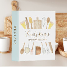 Livro de Receitas da Família Utensílios de Cozinha