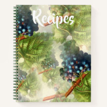 Livro de Receitas de Uvas Roxas