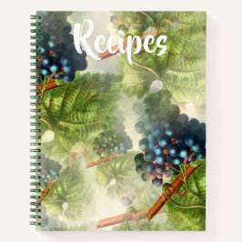 Livro de Receitas de Uvas Roxas