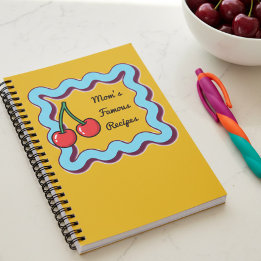 Livro de Receitas Famosas das Mães Cereja Retro Ki