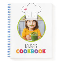 Livro de receitas para crianças personalizadas (su