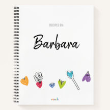 Livro de receitas personalizado