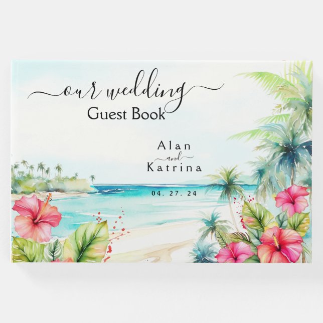 Livro de Registro de Hóspedes de Destino de Praia  (Frente)