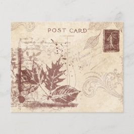 Livro de Scrapbook do Vintage Autumn Posta