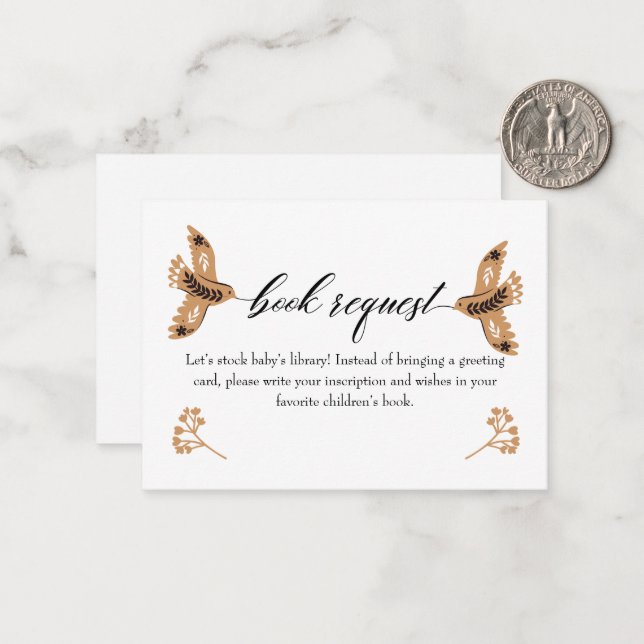 Livro de Solicitações do Woodland para Cartão de I (Frente/Verso In Situ)