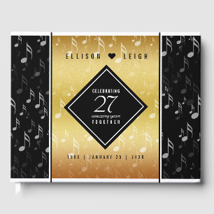 Livro De Visitas 27º aniversário de casamento musical