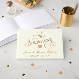 Livro De Visitas 50º Aniversário de Bodas de Ouro