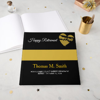 Livro De Visitas 911 Dispatcher Retirement Guest Book