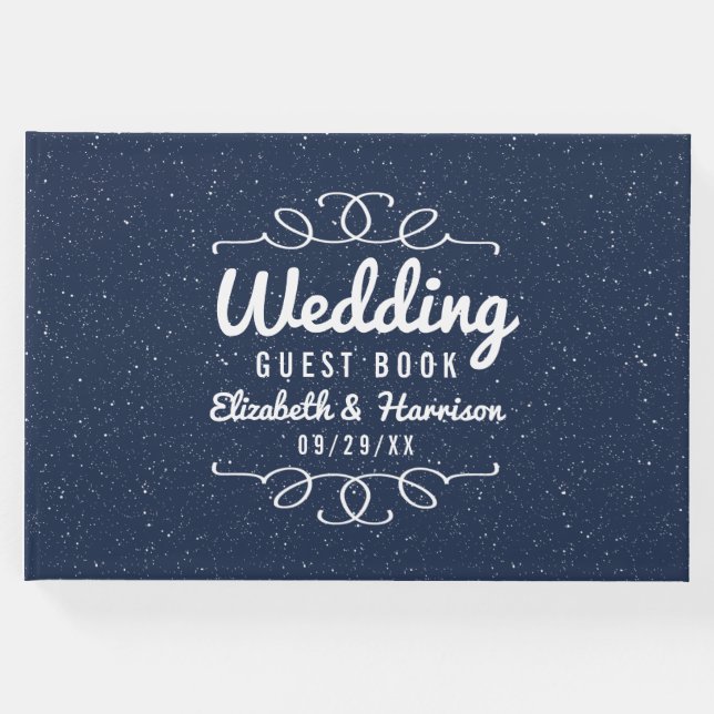 Livro De Visitas A Coleção de Casamentos da Noite Estrelada - (Frente)