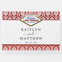 Livro De Visitas A Coleção de Casamentos de Las Vegas do Damask Gli