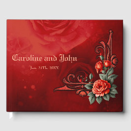 Livro De Visitas A elegância gótica do coração