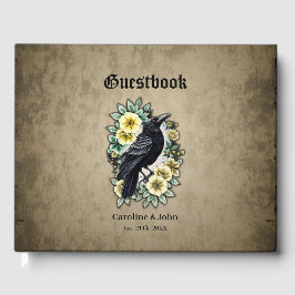 Livro De Visitas A graça e a elegância do corvo.