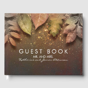 Livro De Visitas A queda Dourado do brilho deixa o casamento