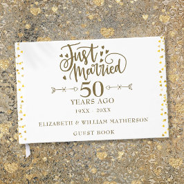 Livro De Visitas Acaba de Casar 50º Aniversário de Casamento