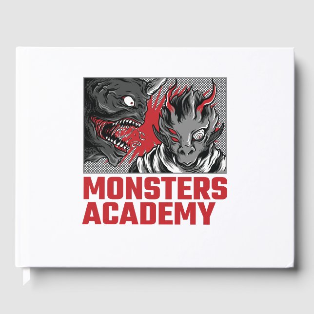 LIVRO DE VISITAS ACADEMIA DE MONSTERS (Frente)
