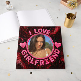 Livro De Visitas Add Girlfriend photo Gift Birthday Anniversary