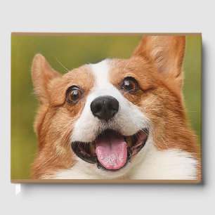 Livro De Visitas Adicionar Foto de Cão Personalizada Personalizada