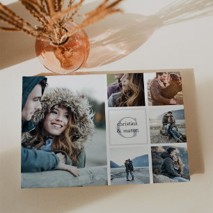 Livro De Visitas Álbum de Fotos de Casamento com Monograma