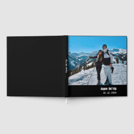 Livro De Visitas Álbum de Fotos Moderno Minimalista para Todos os P