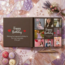 Álbum de Memórias de Aniversário Personalizado par