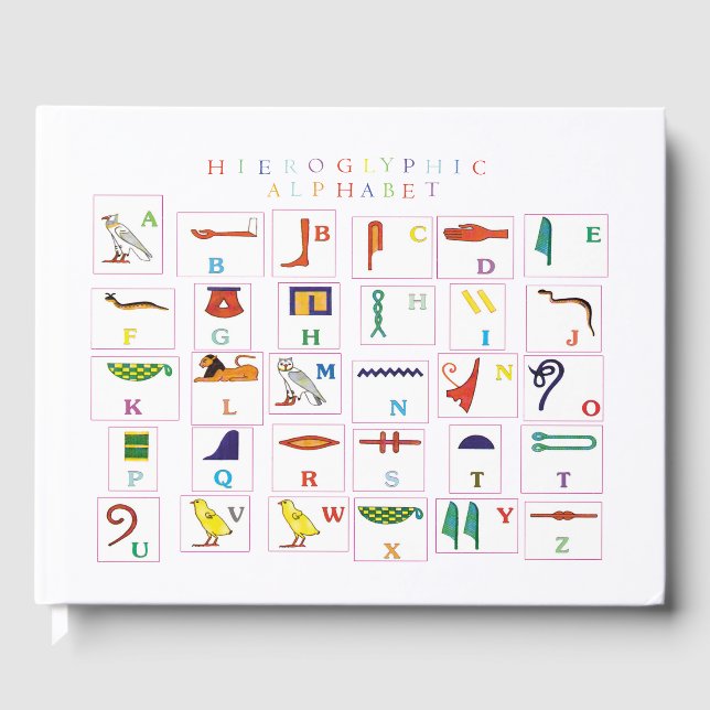 Livro De Visitas Alfabeto Hieroglífico (Frente)