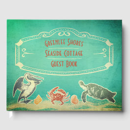 Livro De Visitas Aluguel de férias de cristal do Beach Sea Life