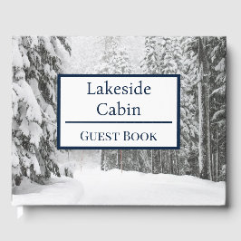 Livro De Visitas Aluguer De Férias Da Cabina De inverno