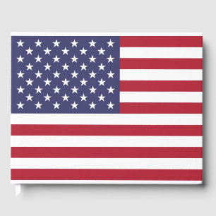 Livro De Visitas American EUA Flag Guest Book