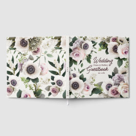 Livro De Visitas Anêmona Branca na Branca de Neve