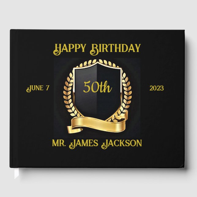 Livro De Visitas Aniversário (Frente)