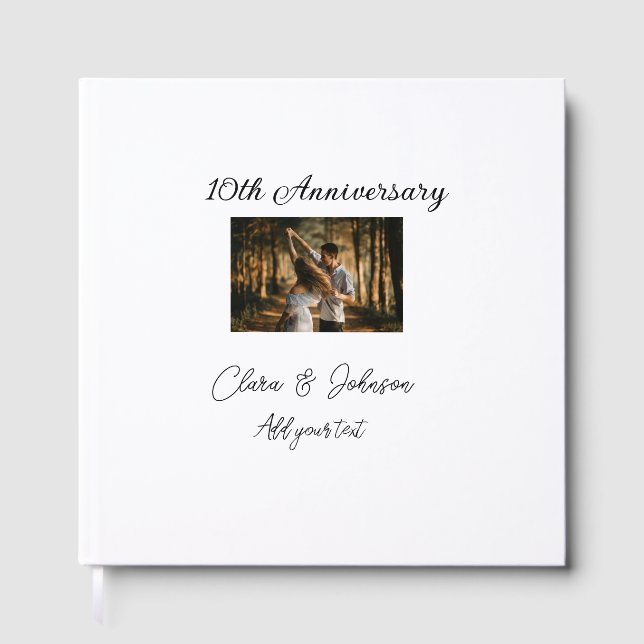 Livro De Visitas Apelido de casamento Aniversário adicionar nome an (Frente)