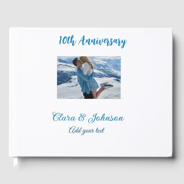 Livro De Visitas Apelido de casamento Aniversário adicionar nome an (Frente)