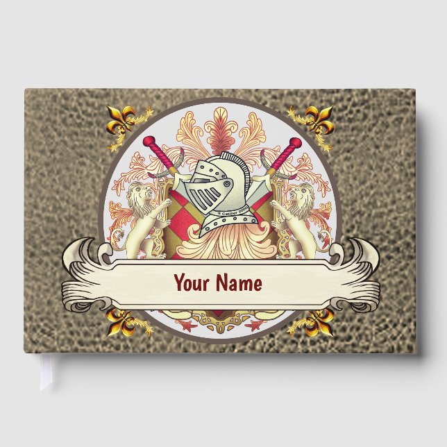 Livro De Visitas Apelido de repouso da família Red Knight (Frente)