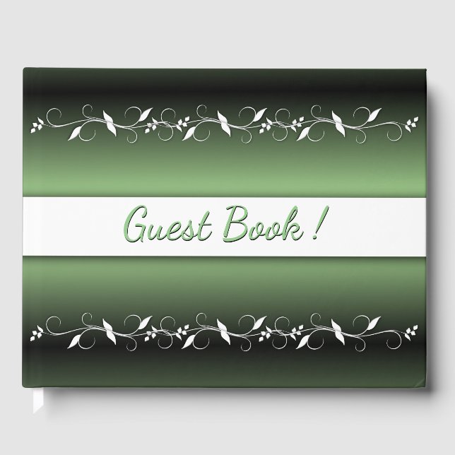 Livro De Visitas Apple Green Guest Book (Frente)