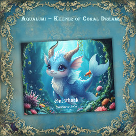 Livro De Visitas Aqualumi – Guardião dos Sonhos de Coral.
